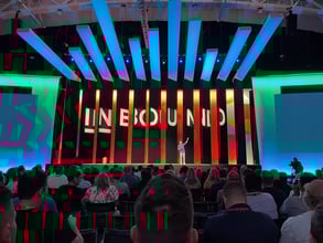 Image de la scène de l'évènement INBOUND 2023 HubSpot