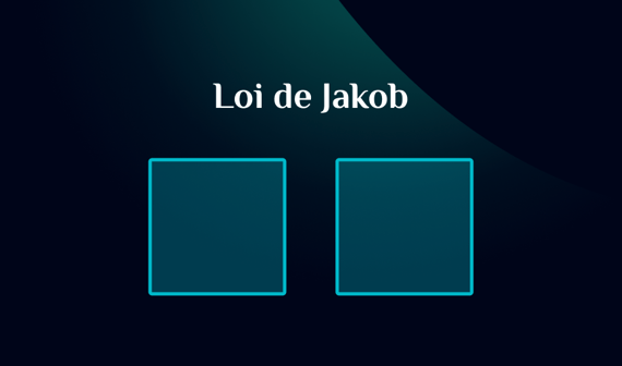 Représentation graphique de la Loi de Jakob
