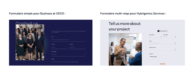 Exemple de module formulaire simple et multi-step