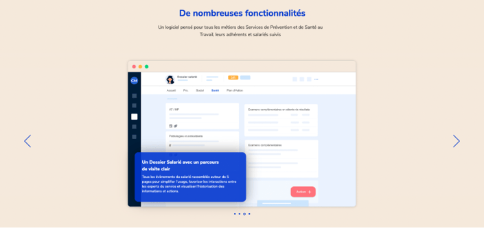 Padoa et ses illustrations de site internet SaaS