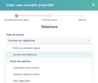 Le format numéro de téléphone sur HubSpot