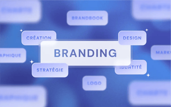 Illustration de branding