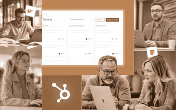 Illustration d'une adoption CRM par l'équipe support
