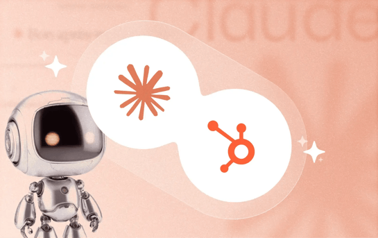 Cover article Claude IA dans HubSpot