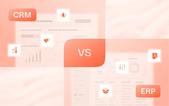 CRM vs ERP, la comparaison