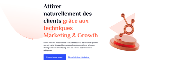 Exemple de call-to-action primaire et secondaire de Make the Grade