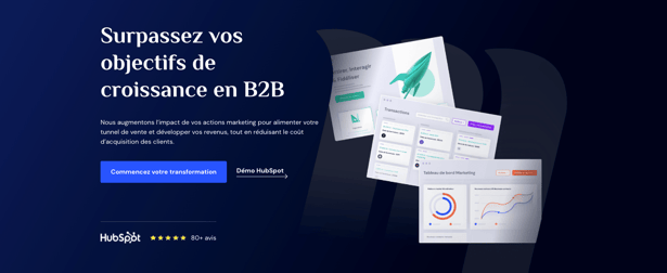 Exemple de CTA primaire et secondaire 