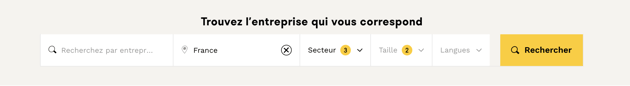 Filtre intelligent sur le site Welcome to the Jungle