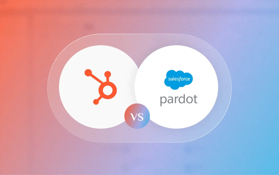 Logo HubSpot et logo Pardot