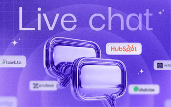 Cover Live Chat B2B bulles de conversation