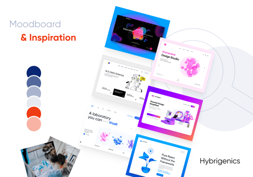 Moodboard pour Hybrigenics