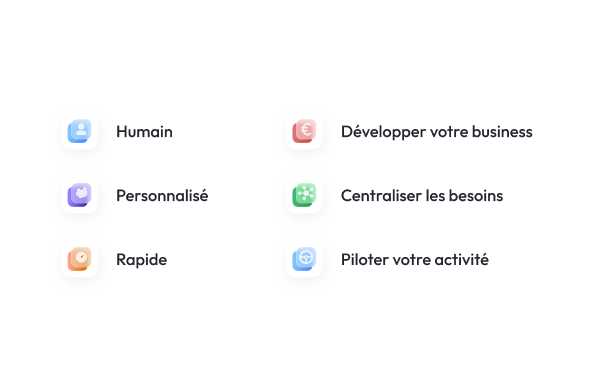 Exemples de pictogrammes en glassmorphism design