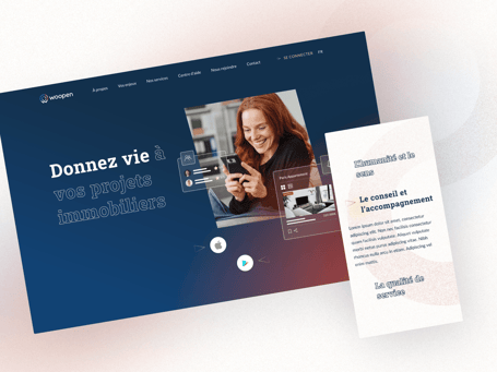Site internet de Woopen