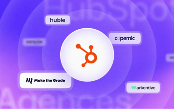 Infographie du top 20 agences HubSpot France