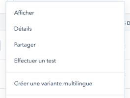 fonctionnalité multilingue sur HubSpot