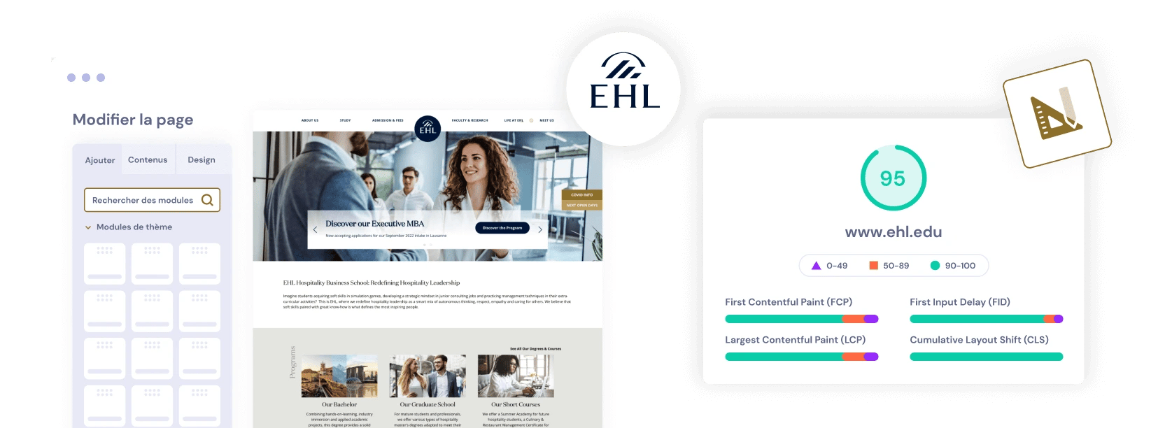 Refonte du site web EHL