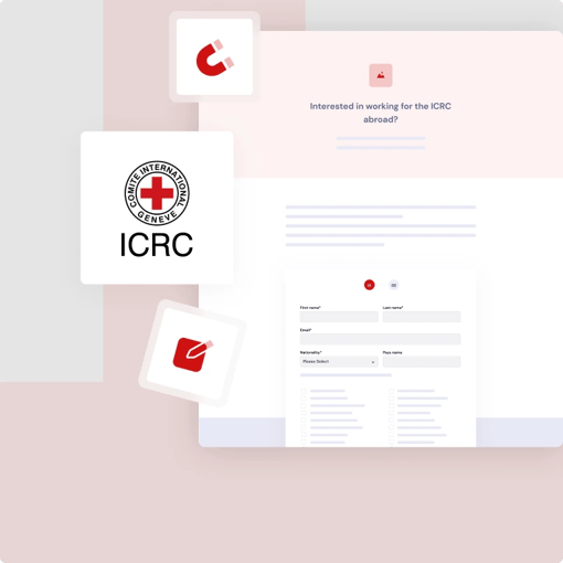ICRC fait une refonte de ses landing pages