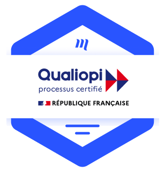 Logo certification Qualiopi de l'entreprise Make the Grade