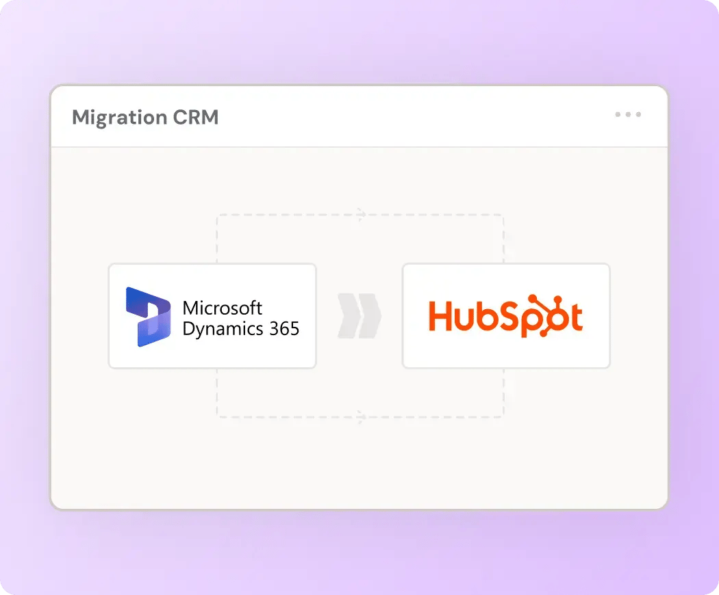 Migration de Dyamics 365 vers HubSpot