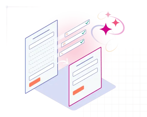 Une illustration qui représente la fonctionnalité Breeze Intelligence dans HubSpot.