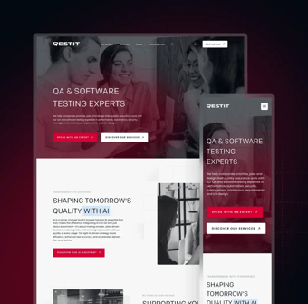 Refonte du site de QESTIT