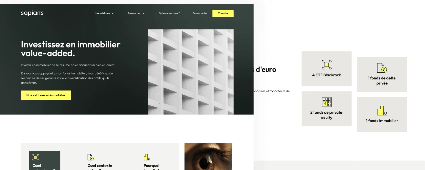 HomePage de Sapians