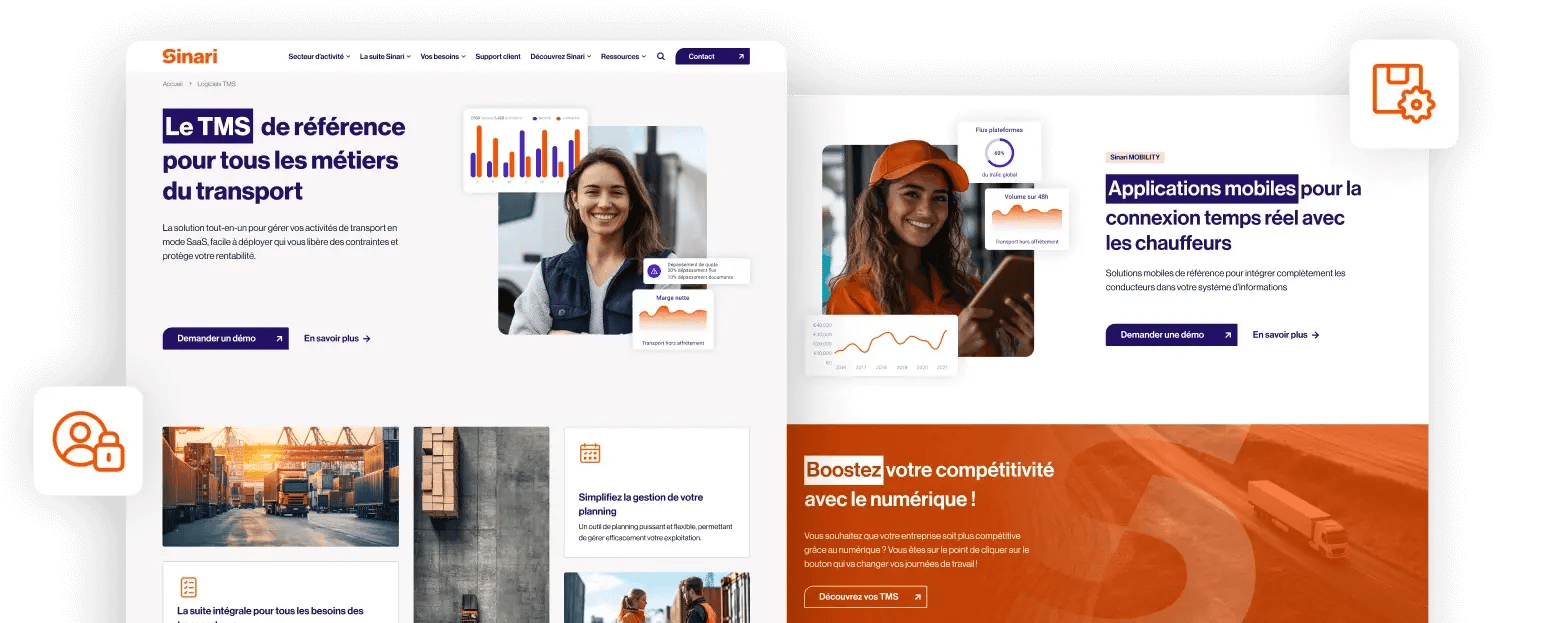 Visuels site web sinari