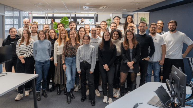 L'équipe Make the Grade pose au complet en janvier 2024