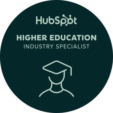 Hubspot badge expertise sectorielle education