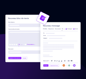 Modèle d'email