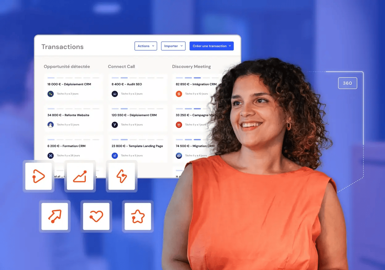 HubSpot est une plateforme 360°