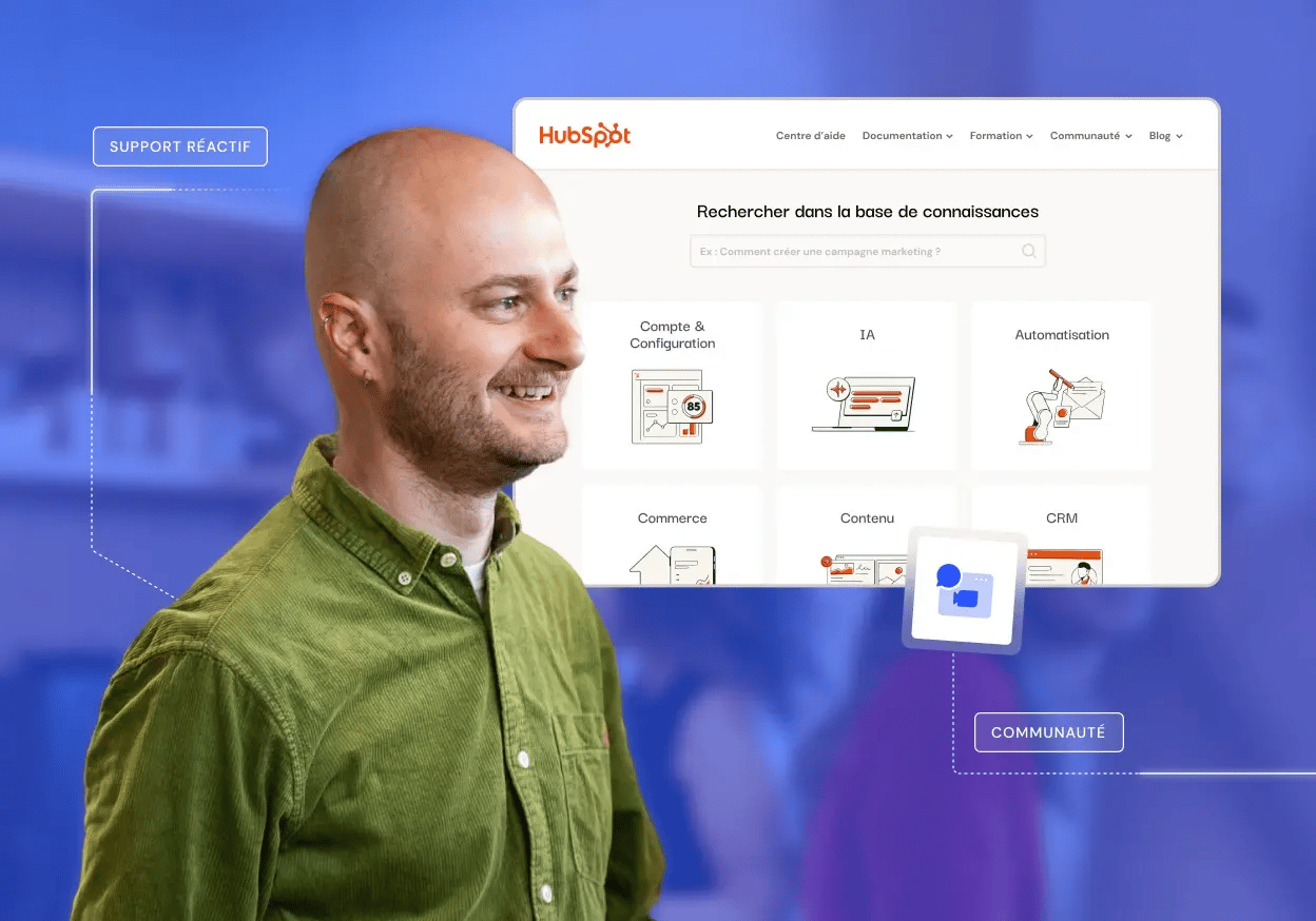 HubSpot est un CRM avant-gardiste intégrant l'IA