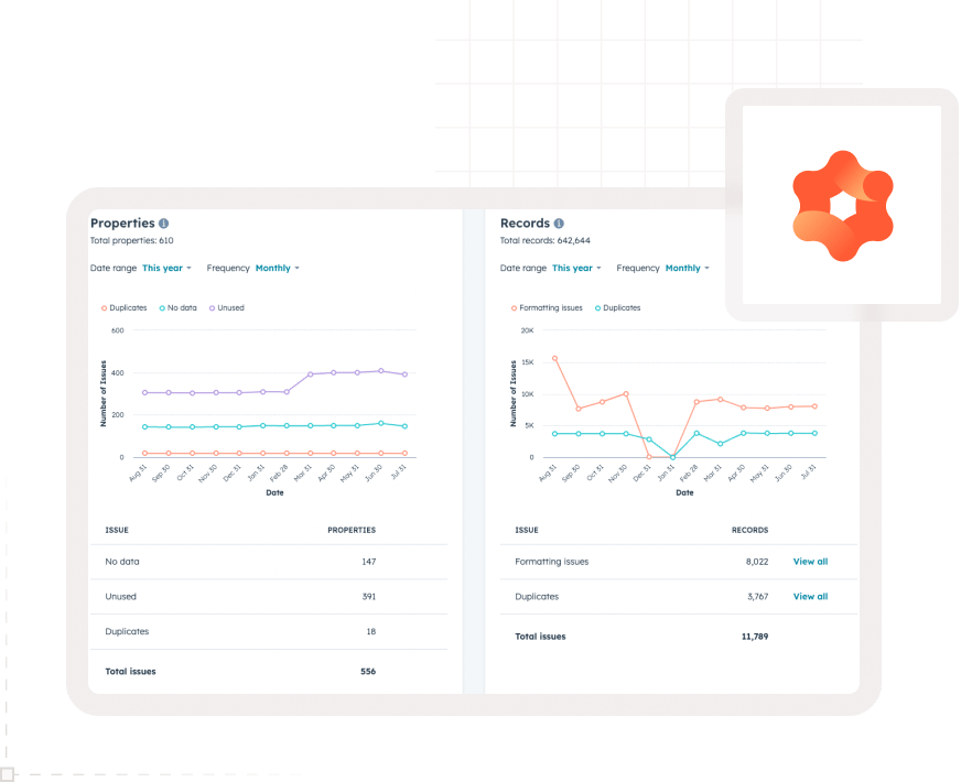 dashboard operations hub