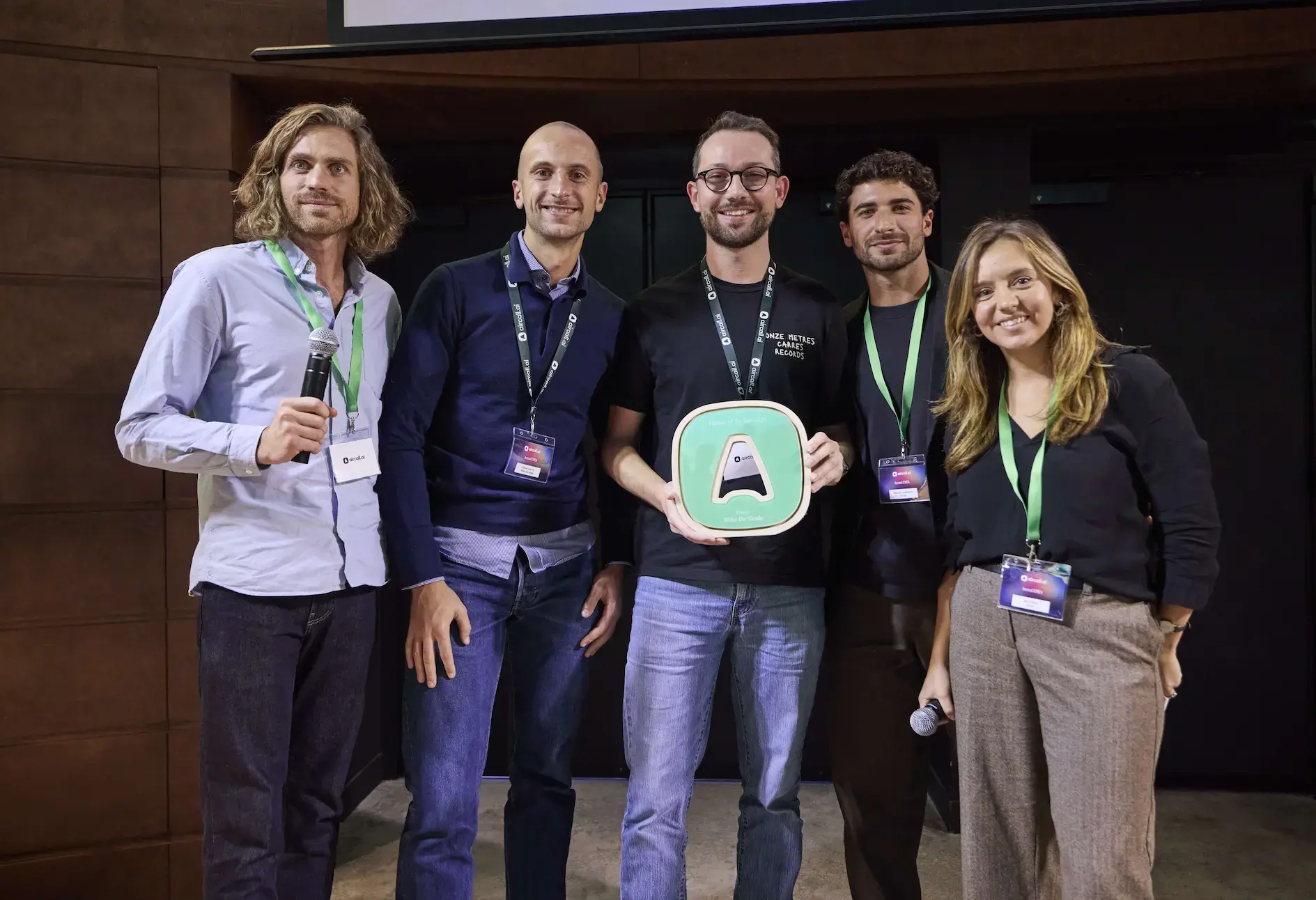 Make the Grade reçoit le trophée Aircall Partner of the Year France 2026 à Aircall Ascend EMEA, Paris