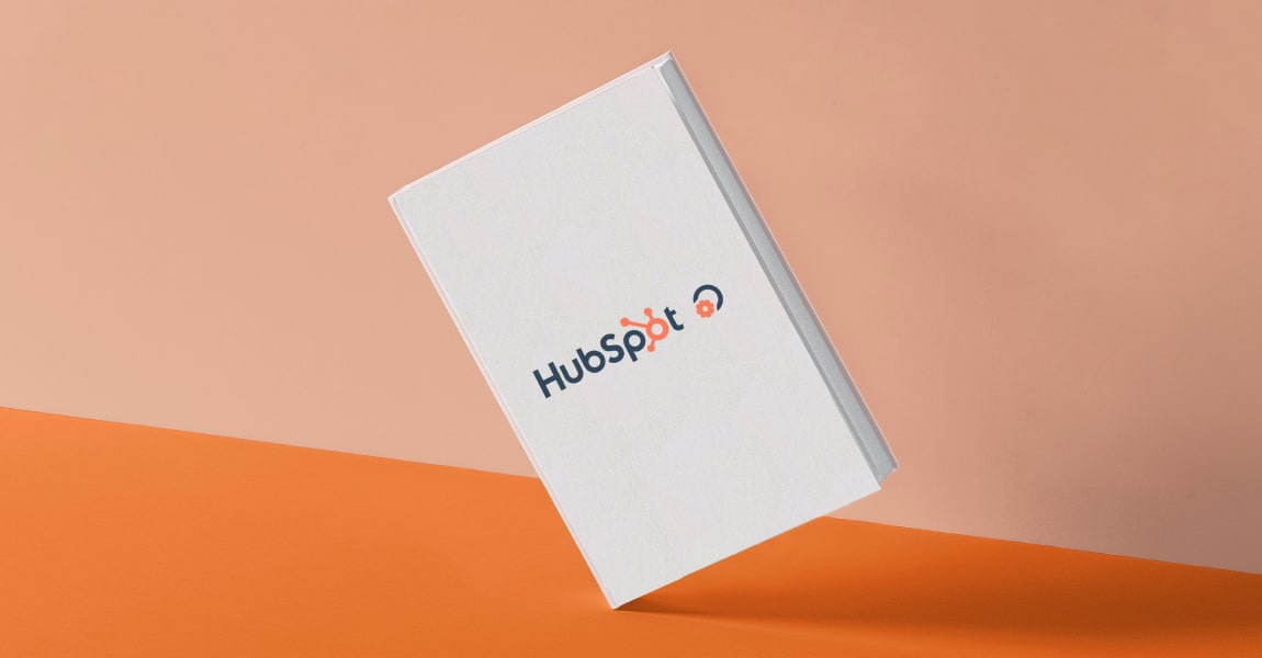 Livre avec logo Hubspot Operations Hub