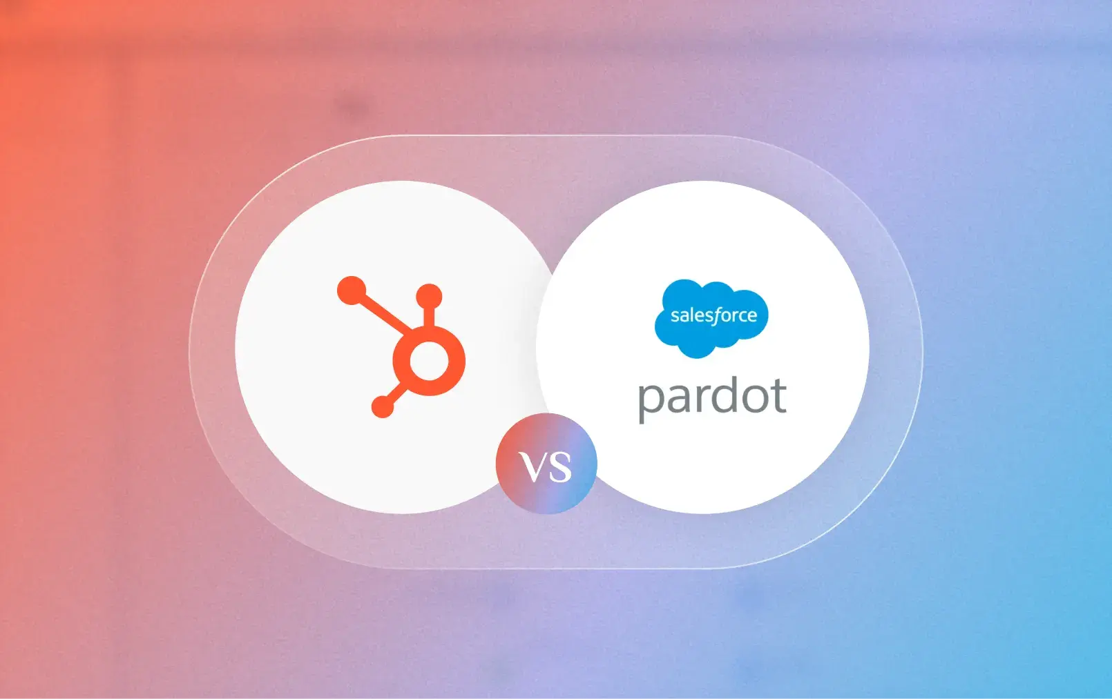 Logo HubSpot et logo Pardot