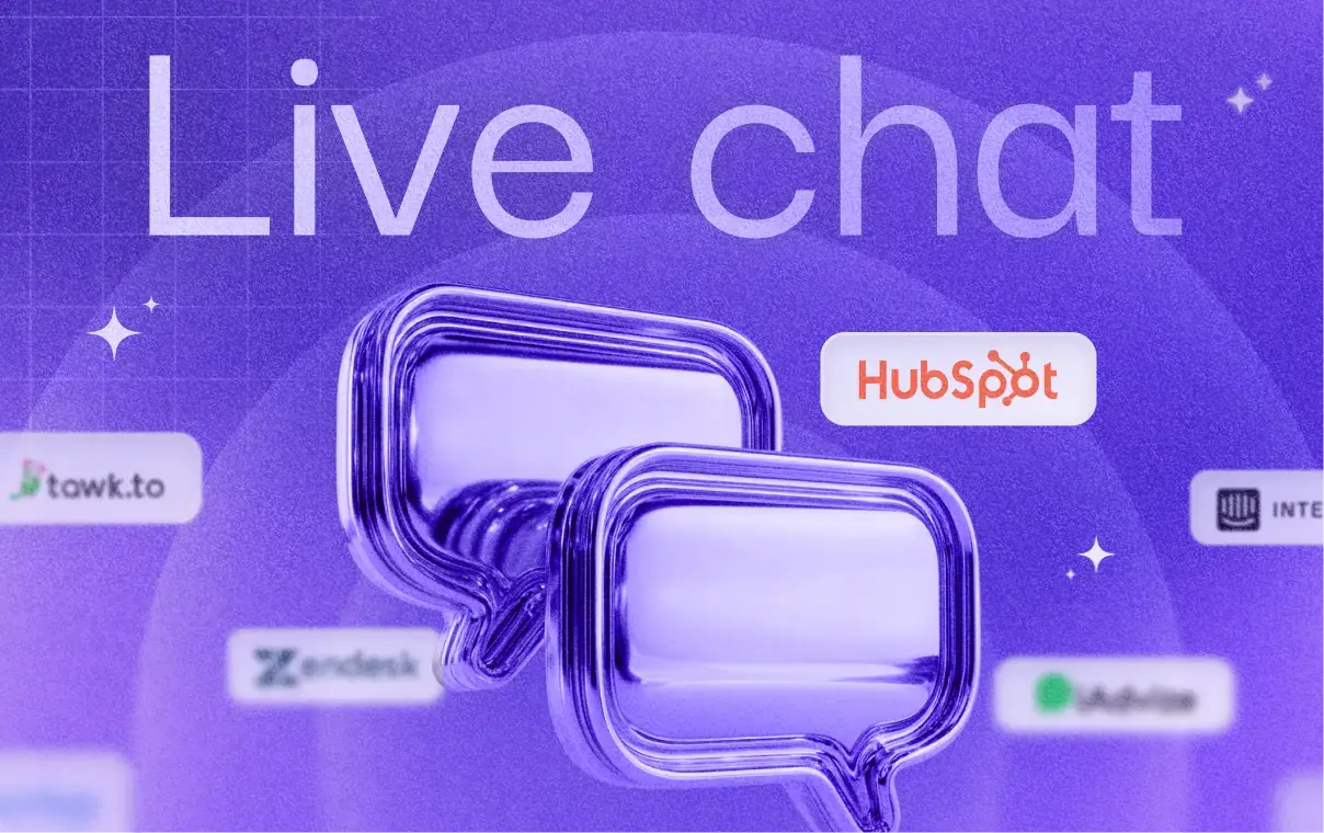 Cover Live Chat B2B bulles de conversation