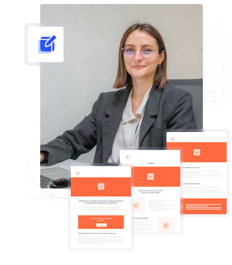 illustration landing page