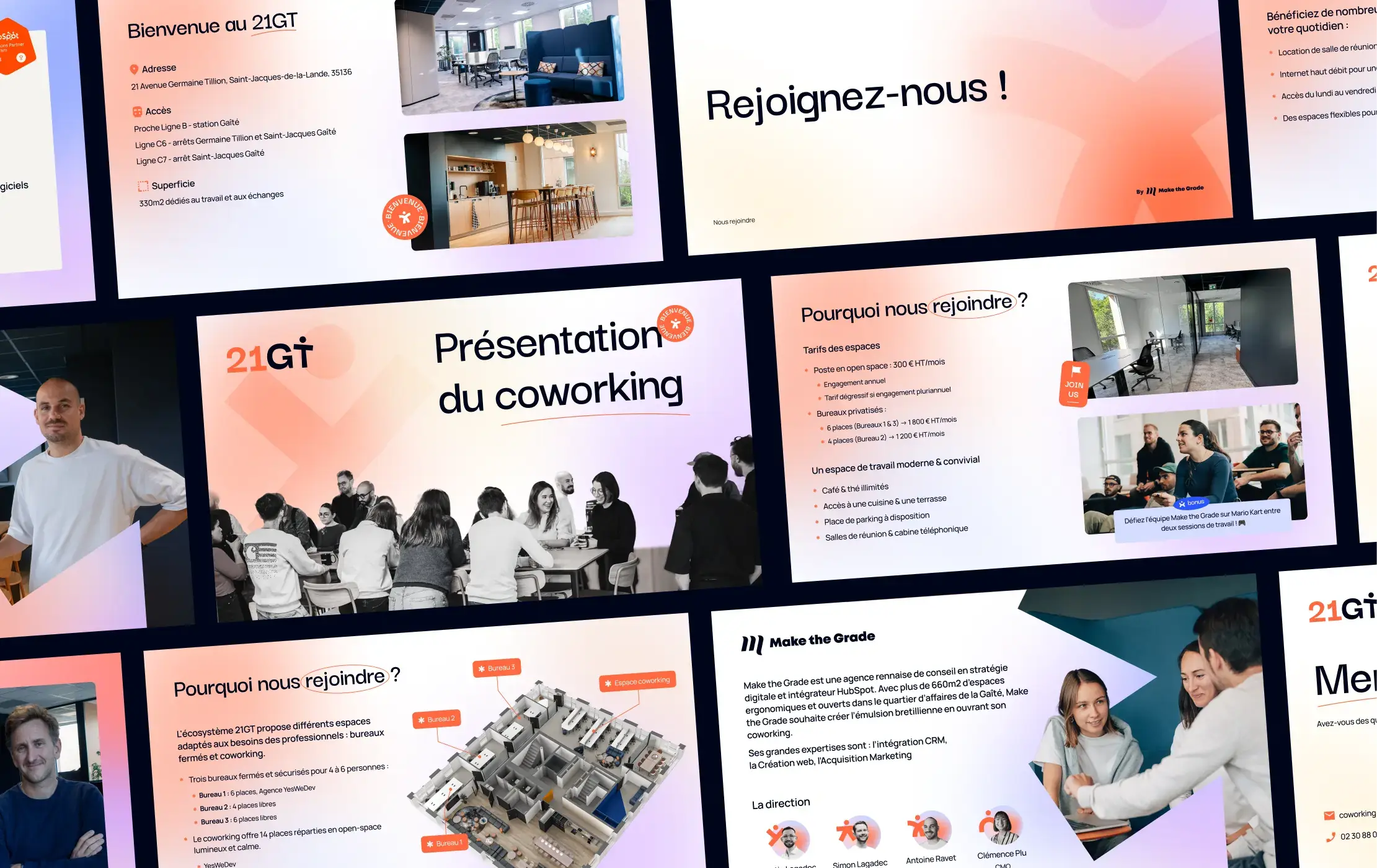 Slide diaporama 21GT