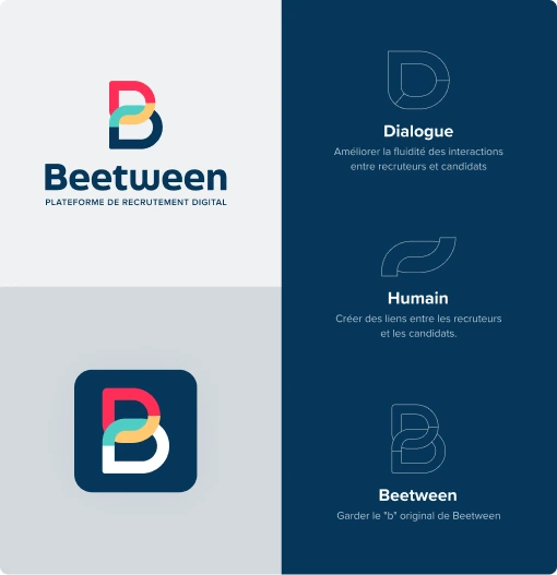 Detail of the Beetween logo