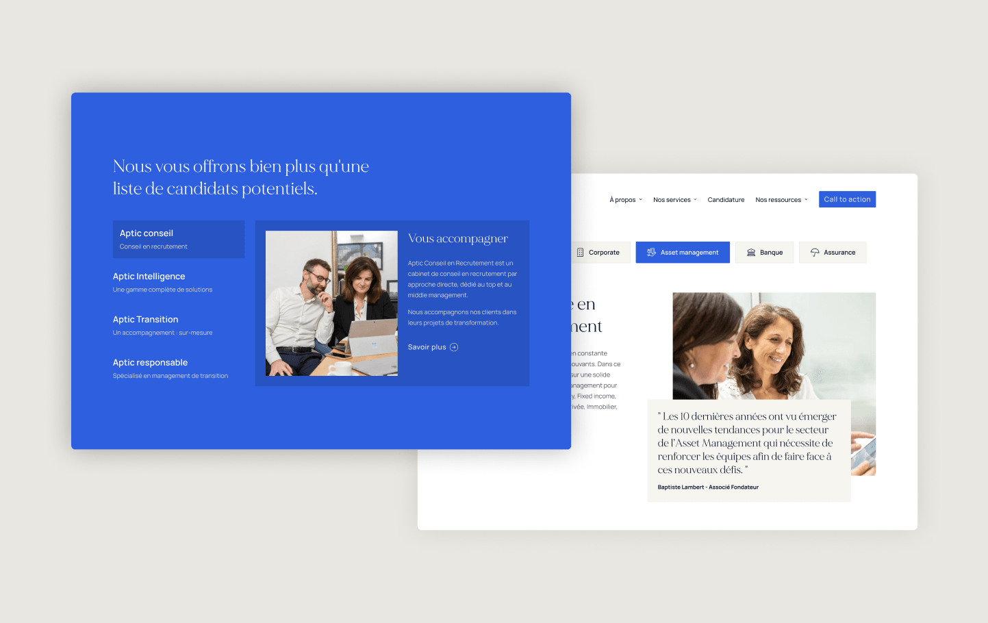 Pages Services de Aptic