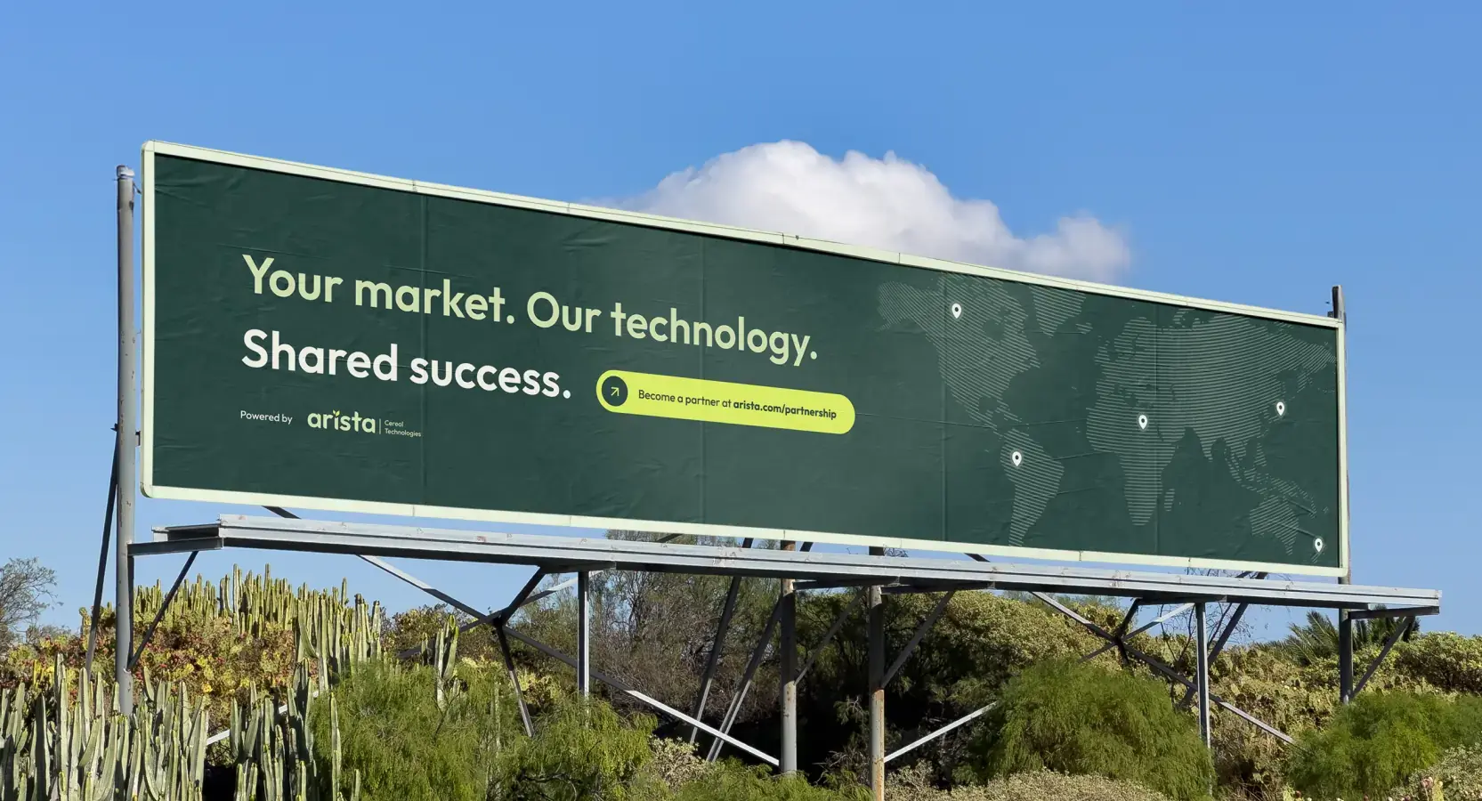 Affiche publicitaire Arista