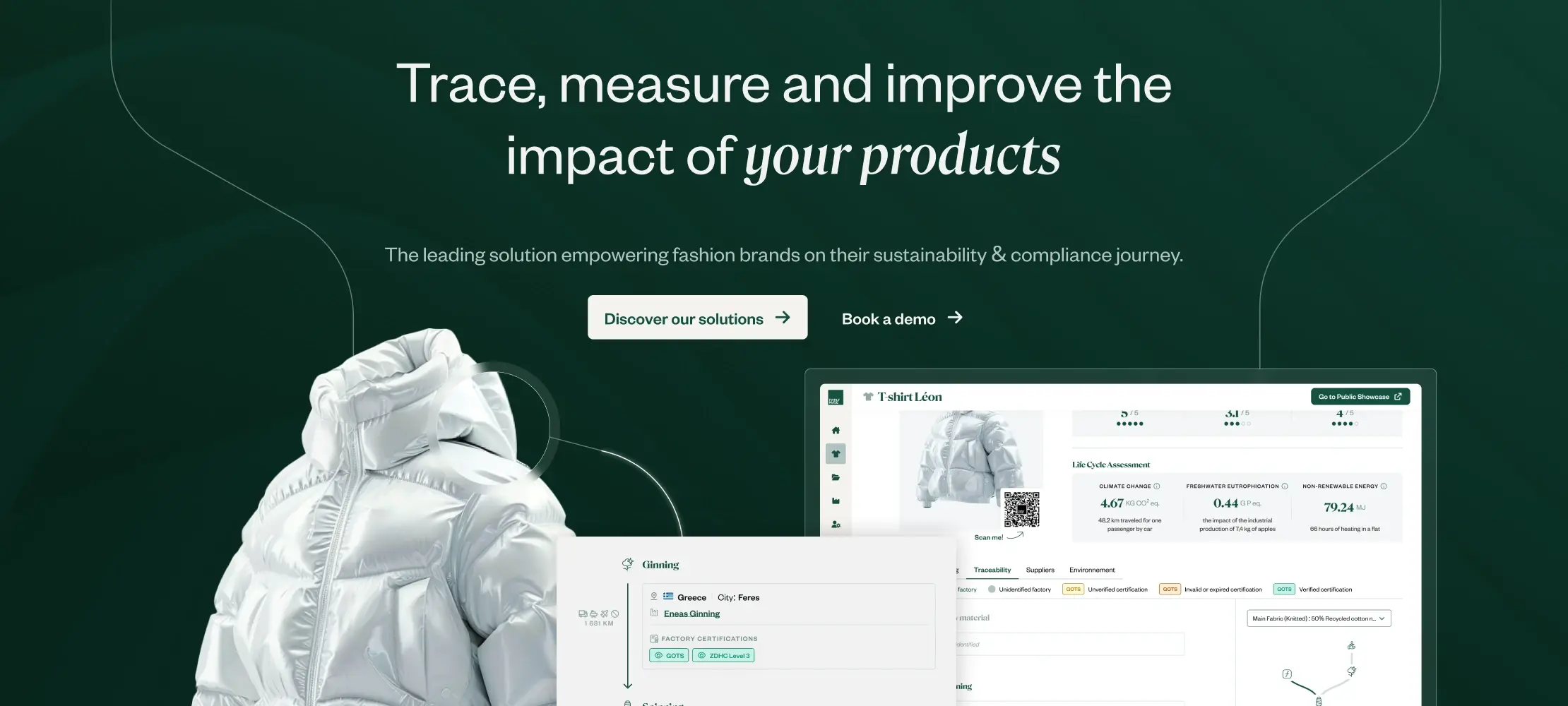 Maquette home page Fairly Made