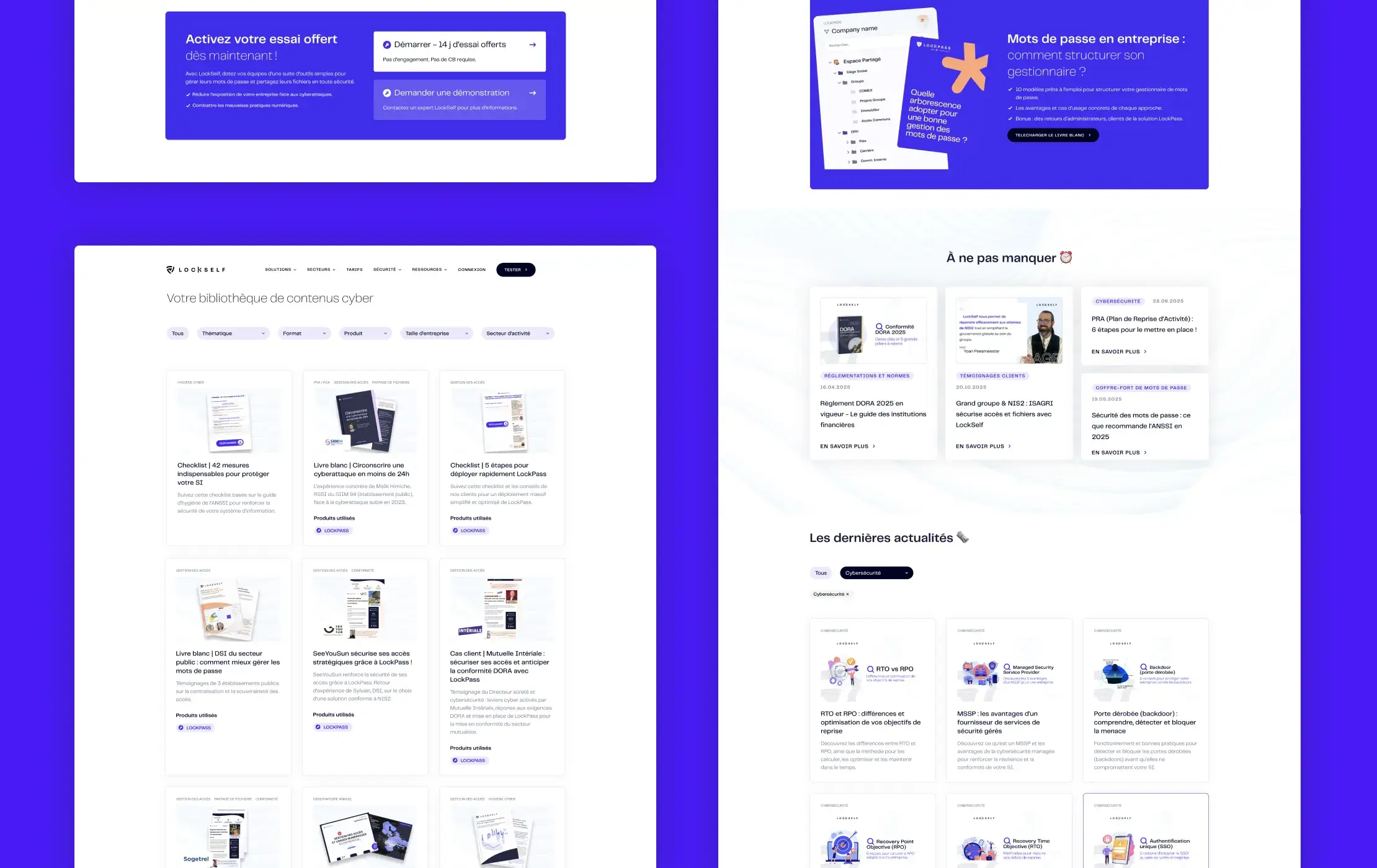 Bibliothèque de contenu LockSelf
