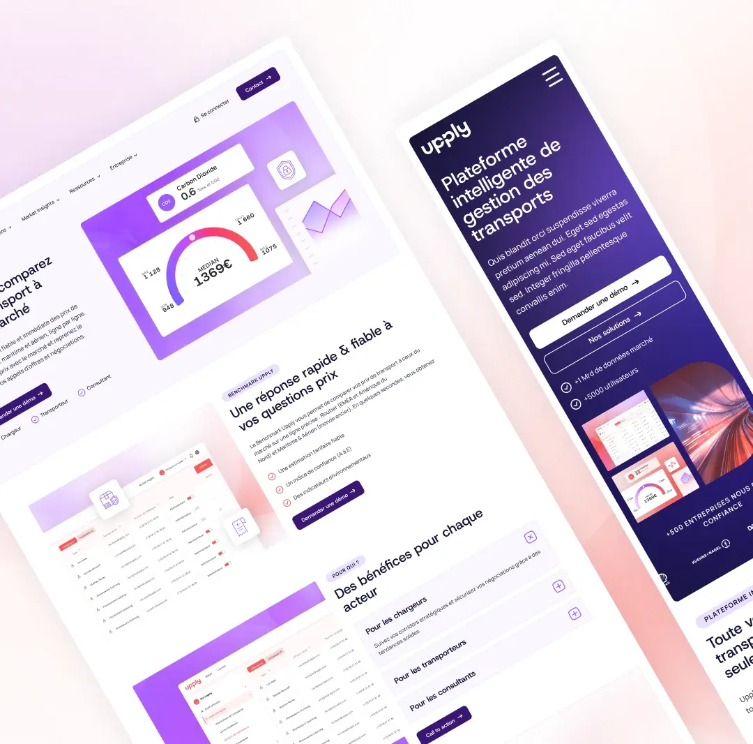 Miniature du portfolio Upply